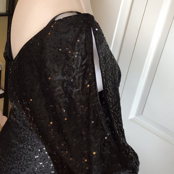 ArdenB Mini black sequin dress - Picture 4 of 4
